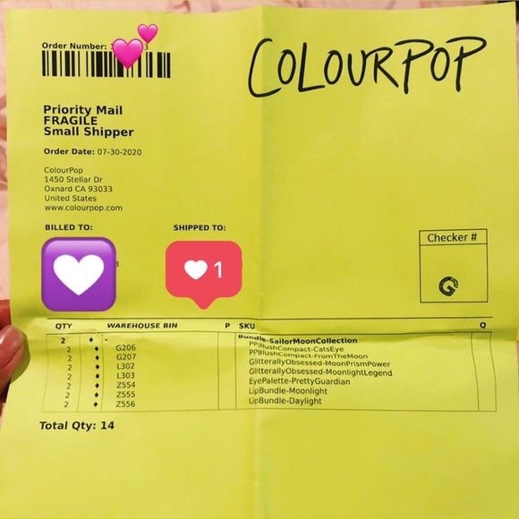 NIB Colourpop Sailor Moon Lip Gloss Kits - Picture 3 of 3